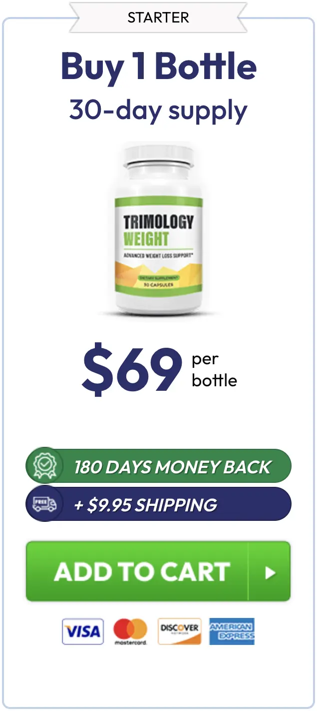 Buy 1 bottle Trimology 30-day supply