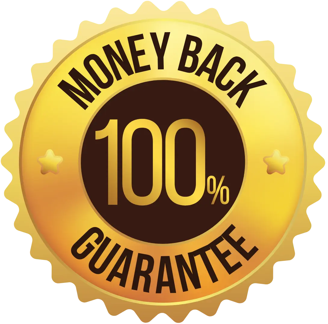 Trimology 180-Day Money Back Guarantee badge